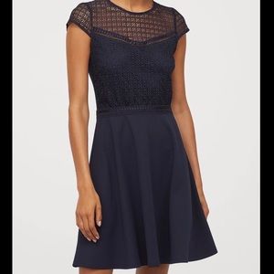Blue lace dress NEW